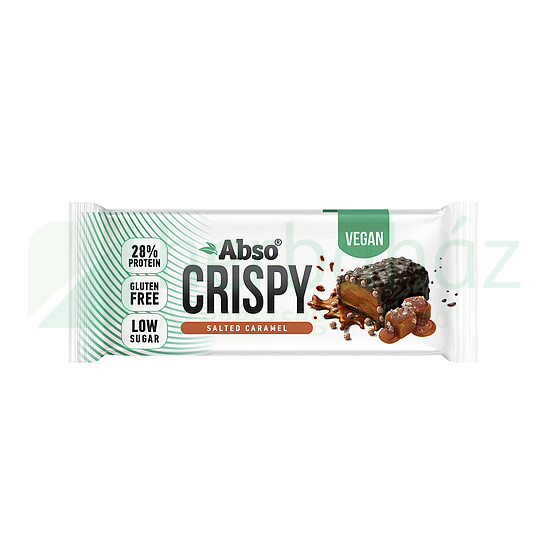 GLUTÉNMENTES ABSO CRISPY FEHÉRJESZELET SÓS KARAMELLA ÍZŰ 50G