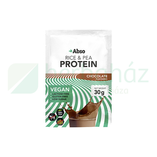 GLUTÉNMENTES ABSO VEGÁN PROTEIN POR CSOKOLÁDÉ ÍZŰ 30G