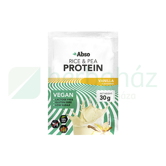 GLUTÉNMENTES ABSO VEGÁN PROTEIN POR VANÍLIA ÍZŰ 30G