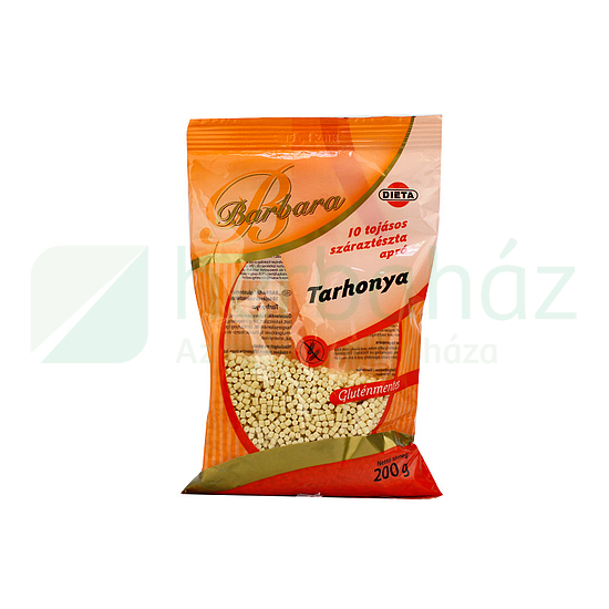 GLUTÉNMENTES BARBARA TÉSZTA TARHONYA 200G