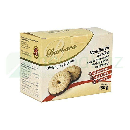 GLUTÉNMENTES BARBARA VANÍLIÁS KARIKA 150G