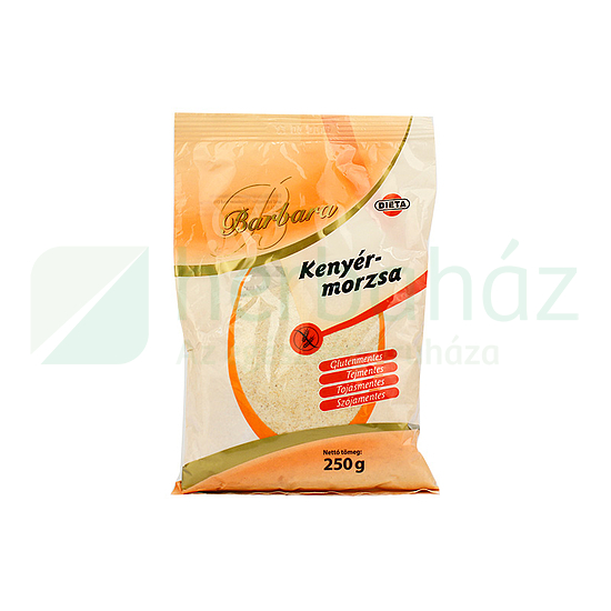 GLUTÉNMENTES BARBARA ZSEMLEMORZSA 250G