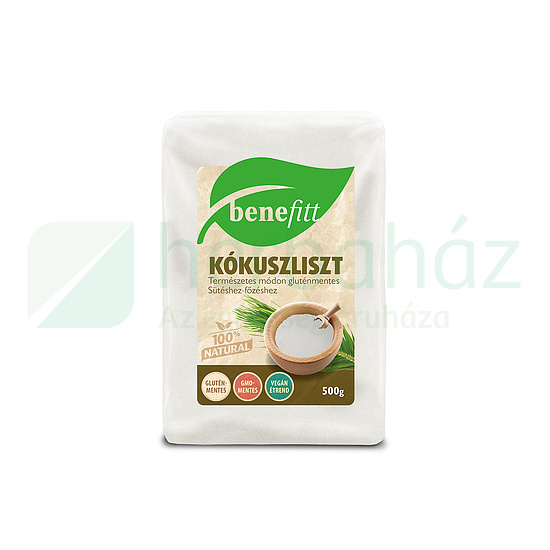 GLUTÉNMENTES BENEFITT KÓKUSZLISZT  500G