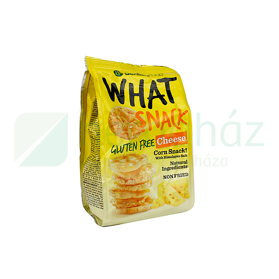 GLUTÉNMENTES BENLIANFOOD WHAT SNACK MINI PUFFASZTOTT KUKORICA SAJTOS 50G