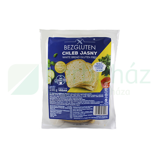 GLUTÉNMENTES BEZGLUTEN FEHÉR KENYÉR 230G