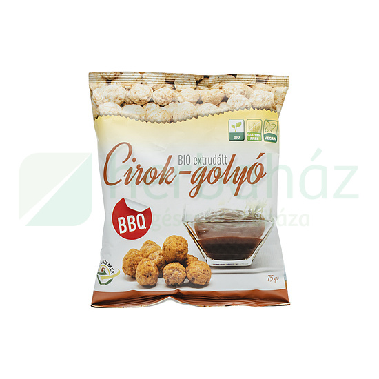 GLUTÉNMENTES BIO AGROSZEMEK CIROK-GOLYÓ BBQ 75G