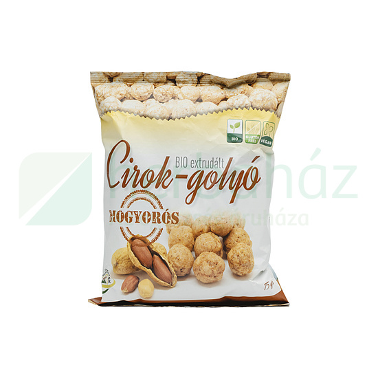 GLUTÉNMENTES BIO AGROSZEMEK CIROK-GOLYÓ MOGYORÓS 75G