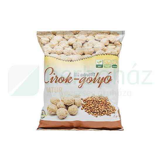 GLUTÉNMENTES BIO AGROSZEMEK CIROK-GOLYÓ NATÚR 75G