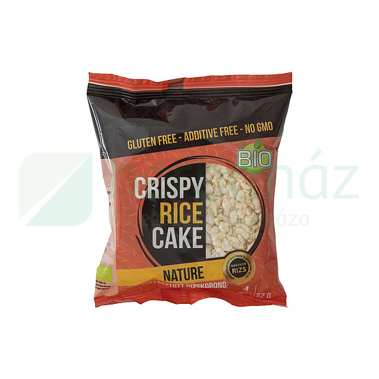 GLUTÉNMENTES BIO CRISPY RICE PUFFASZTOTT RIZSKORONG NATÚR 32G