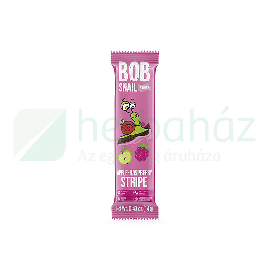 GLUTÉNMENTES BOB SNAIL GYÜMÖLCSSZELET ALMA-MÁLNA 14G