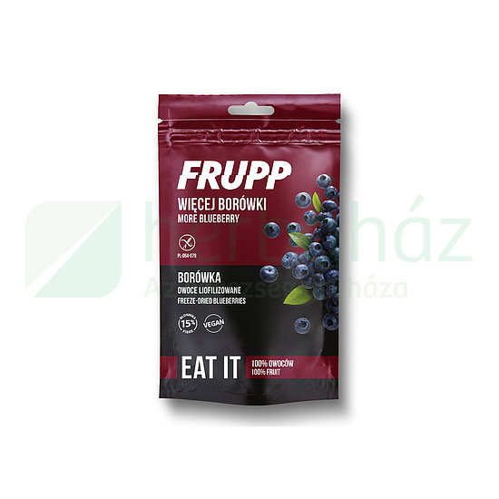 GLUTÉNMENTES CELIKO FRUPP LIOFILIZÁLT KÉK ÁFONYA 15G