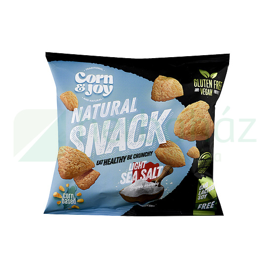 GLUTÉNMENTES CORN&JOY KUKORICA SNACK TENGERI SÓ ÍZ 40G