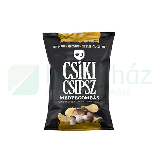 GLUTÉNMENTES CSÍKI CSIPSZ PRÉMIUM MEDVEGOMBÁS 50G