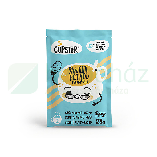 GLUTÉNMENTES CUPSTER INSTANT BATÁTA KRÉMLEVES 23G