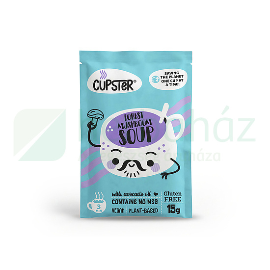 GLUTÉNMENTES CUPSTER INSTANT ERDEI GOMBALEVES 15G