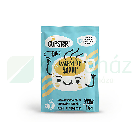 GLUTÉNMENTES CUPSTER INSTANT ERŐLEVES 14G