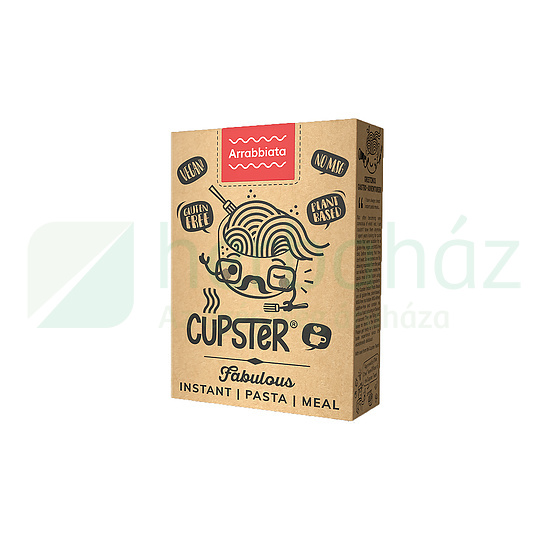 GLUTÉNMENTES CUPSTER INSTANT TÉSZTA ARRABBIATA 97G