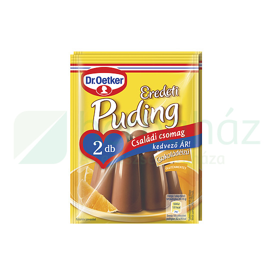GLUTÉNMENTES DR.OETKER EREDETI PUDING CSOKOLÁDÉÍZŰ 2X44,5G
