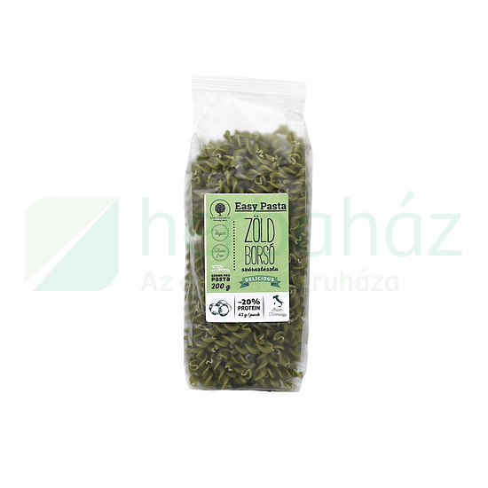 GLUTÉNMENTES ÉDEN PRÉMIUM EASY PASTA ZÖLDBORSÓ TÉSZTA ORSÓ 200G