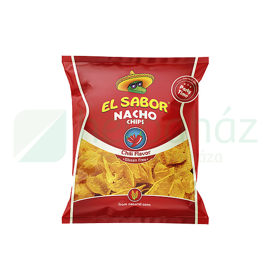 GLUTÉNMENTES EL SABOR NACHO CHIPS CHILIS 225G