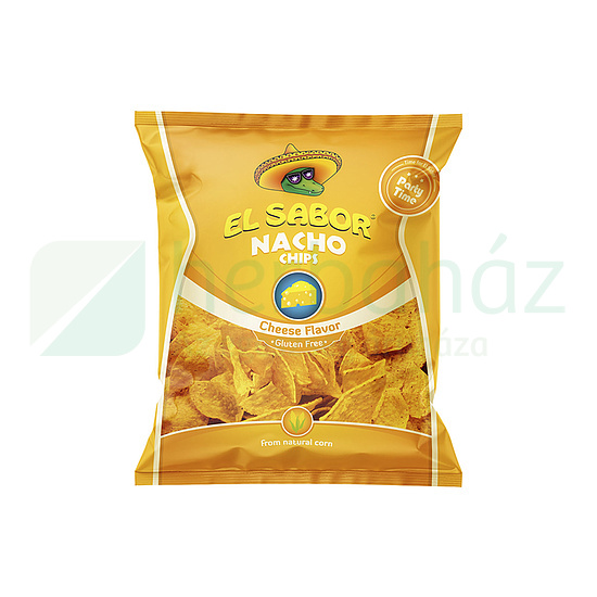 GLUTÉNMENTES EL SABOR NACHO CHIPS SAJTOS 225G