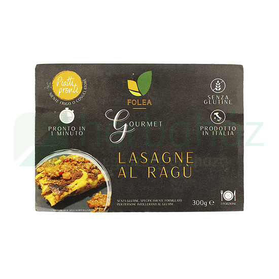GLUTÉNMENTES FOLEA GOURMET LASAGNE AL RAGÚ-BOLOGNAI LASAGNE 300G