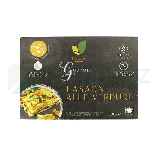 GLUTÉNMENTES FOLEA GOURMET LASAGNE ALLE VERDURE-ZÖLDSÉGES LASAGNE 300G