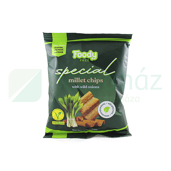 GLUTÉNMENTES FOODY FREE SPECIAL KÖLESCHIPS MEDVEHAGYMÁVAL 45G