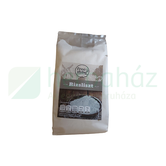 FREE SELECTION RIZSLISZT FEHÉR 500G