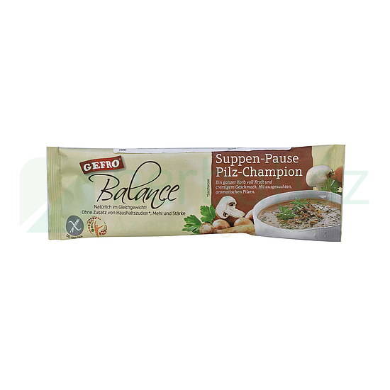 GLUTÉNMENTES GEFRO SUPPEN-PAUSE SNACK LEVES - GOMBA 1DB