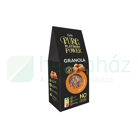 GLUTÉNMENTES GOFIT PURE PLATINUM POWER GRANOLA SÓS KARAMELLA 225G