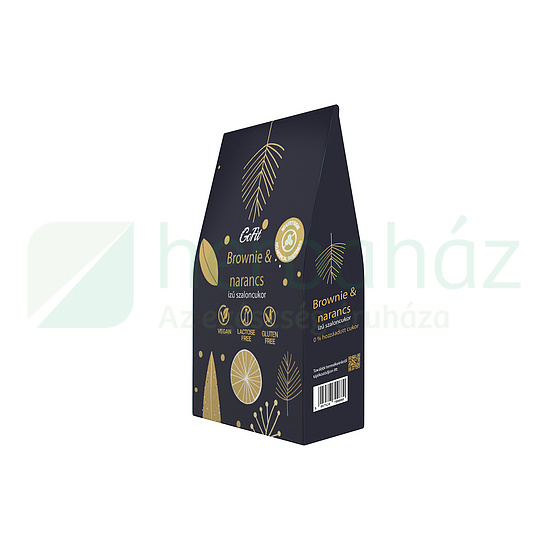 GLUTÉNMENTES GOFIT SZALONCUKOR BROWNIE-NARANCSOS ÍZŰ HCN 225G