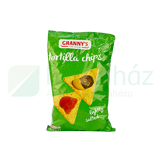 GLUTÉNMENTES GRANNYS NATÚR TORTILLA CHIPS 150G