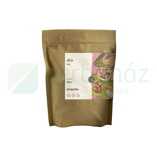 GLUTÉNMENTES GRAPOILA DIÓLISZT 500G
