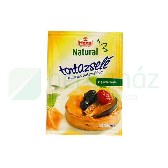 GLUTÉNMENTES HAAS NATURAL TORTAZSELÉPOR SZÍNTELEN 11G