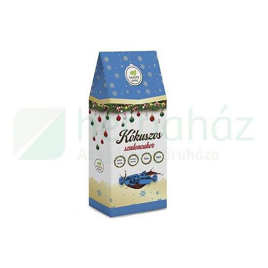GLUTÉNMENTES HEALTH MARKET SZALONCUKOR KÓKUSZOS 250G