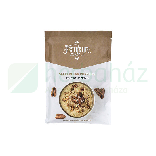 GLUTÉNMENTES HESTERS LIFE SALTY PECAN PORRIDGE-SÓS-PEKÁNDIÓS ZABKÁSA 50G