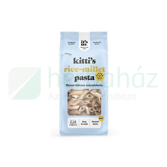 GLUTÉNMENTES ITS US KITTIS RIZSES-KÖLESES PENNE SZÁRAZTÉSZTA 200G