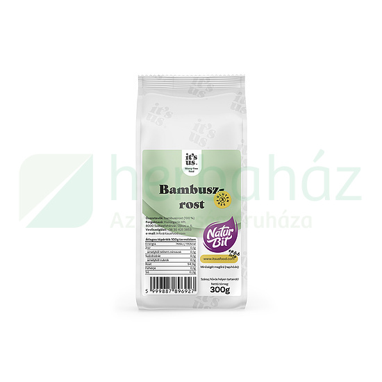 GLUTÉNMENTES ITS US NATURBIT BAMBUSZROST 300G