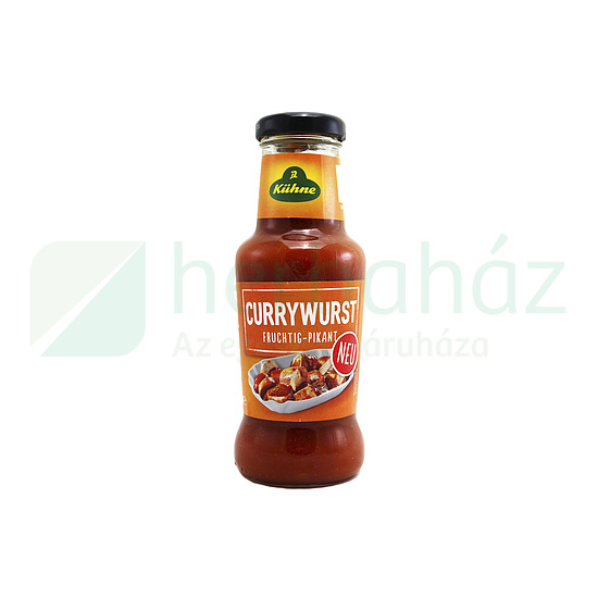 GLUTÉNMENTES KÜHNE CURRYWURST SZÓSZ 250ML