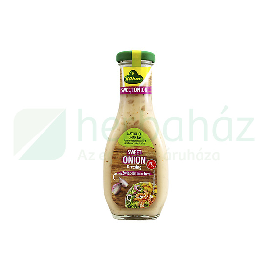 GLUTÉNMENTES KÜHNE ÉDES-HAGYMÁS ÖNTET 250ML