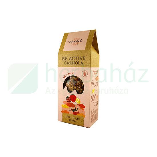 GLUTÉNMENTES MENDULA EPRES-MÁLNÁS-CITROMOS GRANOLA 300G