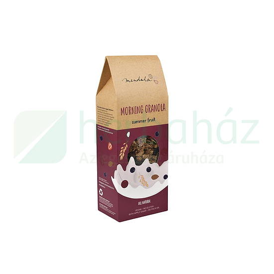 GLUTÉNMENTES MENDULA SUMMER FRUIT GRANOLA 300G