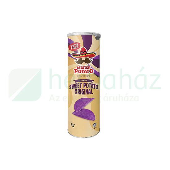 GLUTÉNMENTES MISTER POTATO CRISPS ÉDESBURGONYA 160G