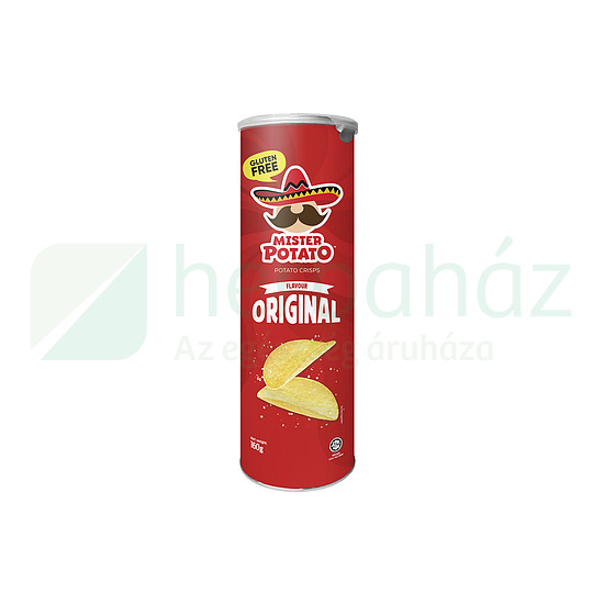 GLUTÉNMENTES MISTER POTATO CRISPS ORIGINAL 160G