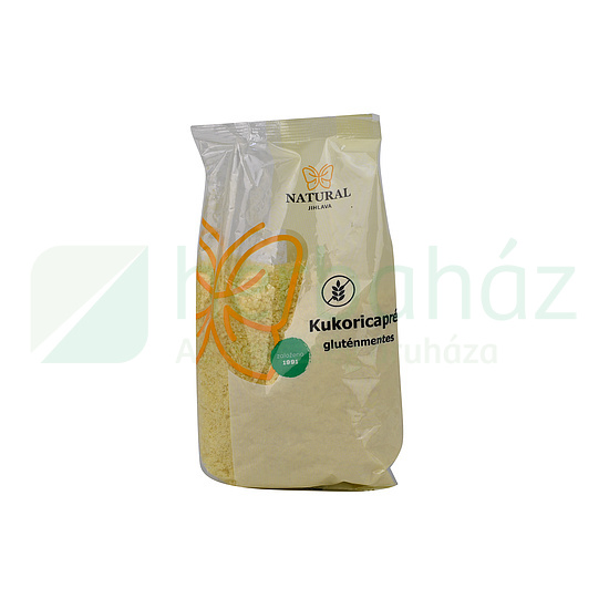 GLUTÉNMENTES NATURAL KUKORICAPRÉZLI 200G