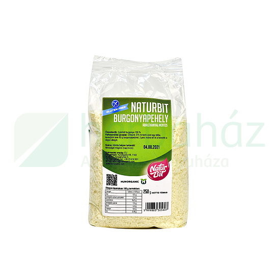 GLUTÉNMENTES NATURBIT BURGONYAPEHELY 250G