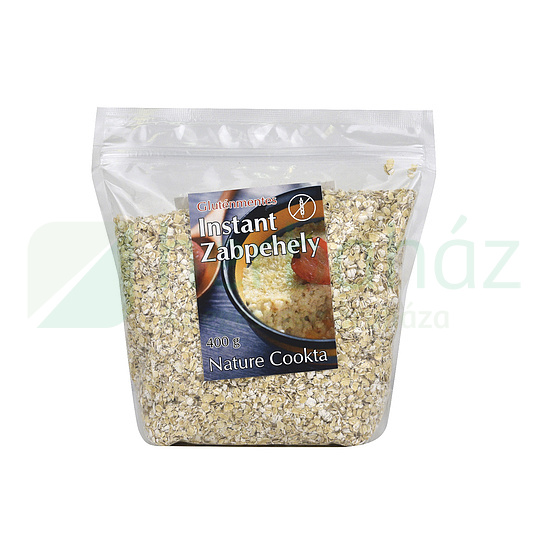 GLUTÉNMENTES NATURE COOKTA INSTANT ZABPEHELY 400G