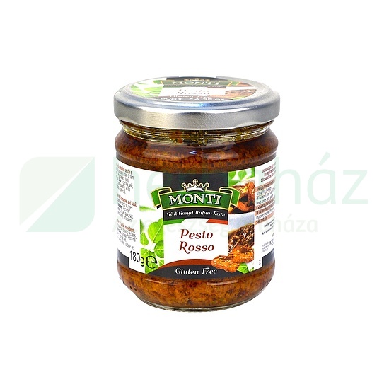 GLUTÉNMENTES NORDSALSE MONTI PESTO VÖRÖS 180G