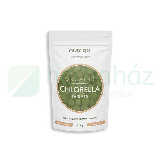 BIO NUTRIQA ORGANIC CHLORELLA TABLETTA 125G